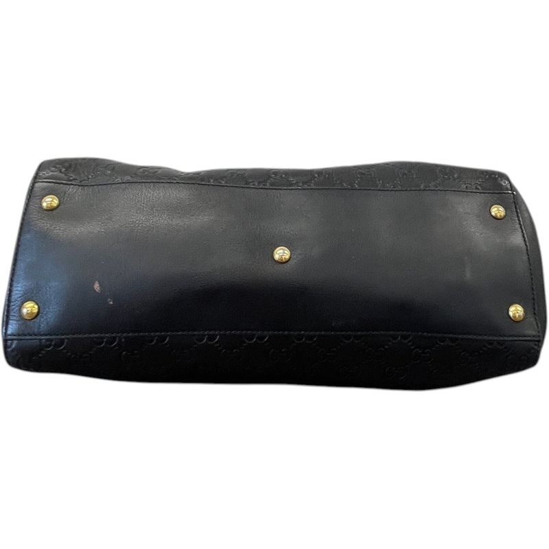 Women's Guccissima Soft Tote Handbag Black