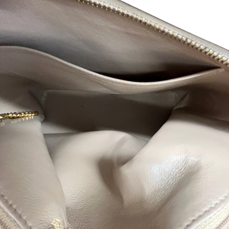 Women's Vintage CC Lambskin Medallion Tote Handbag Black