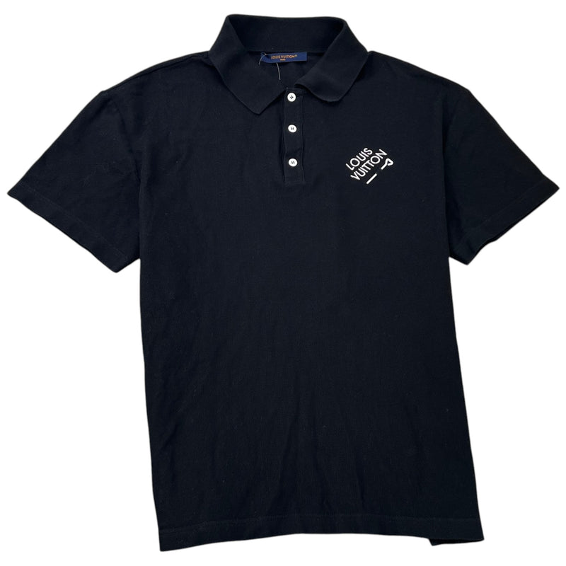 Men's Signature Polo Shirt Black Size M