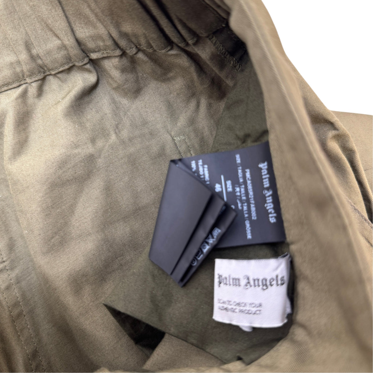 Men's Logo Print Cargos Khaki Size S / W30 - Photo 6