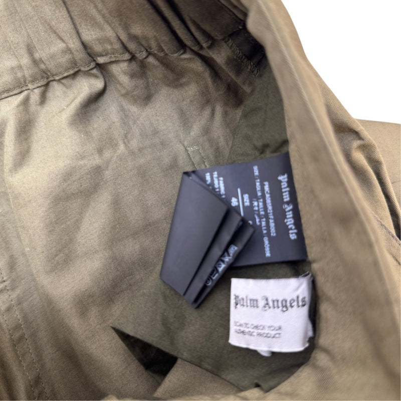 Men's Logo Print Cargos Khaki Size S / W30