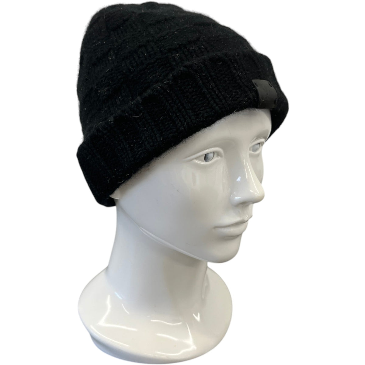 Men's Damier Helsinki Beanie Black - Photo 3