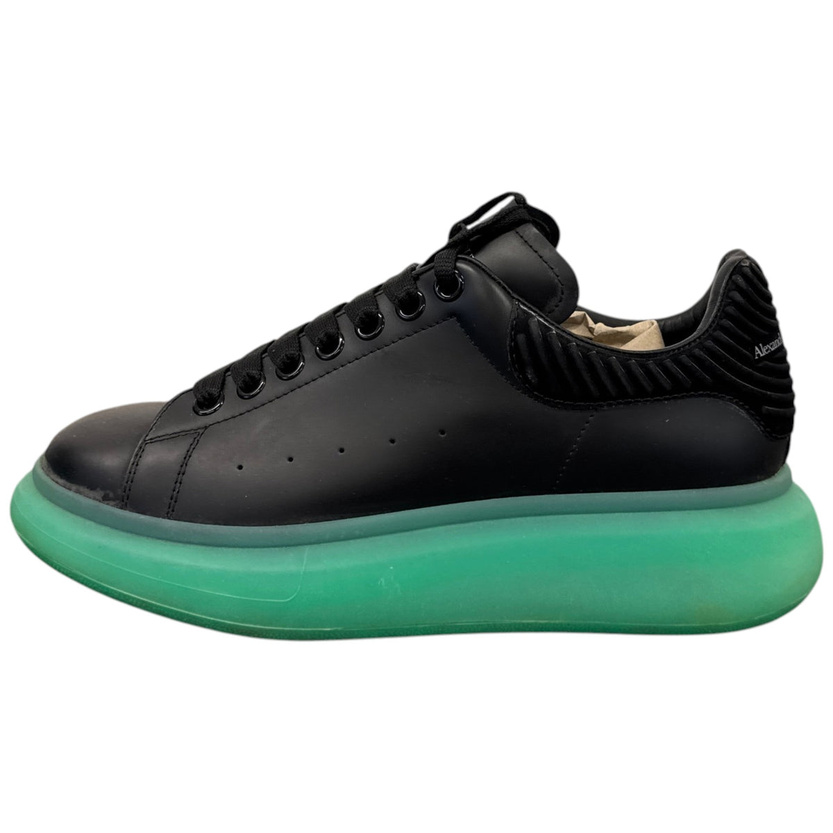 Men's Oversized Low Trainers Black Size UK 6 / EU 40 - Photo 5