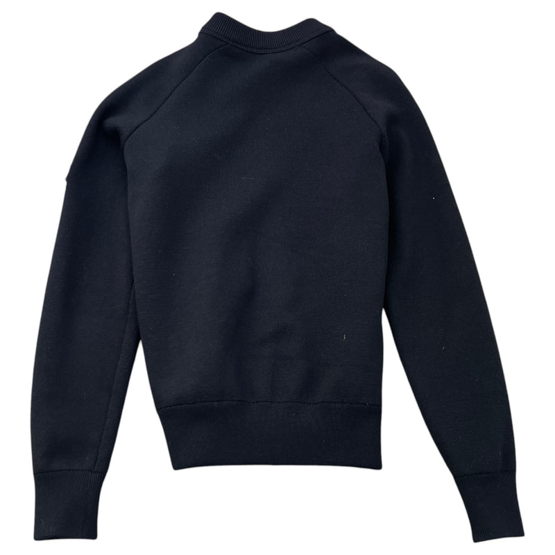 Men's Cannage Knit Padding Cardigan Black Size XS