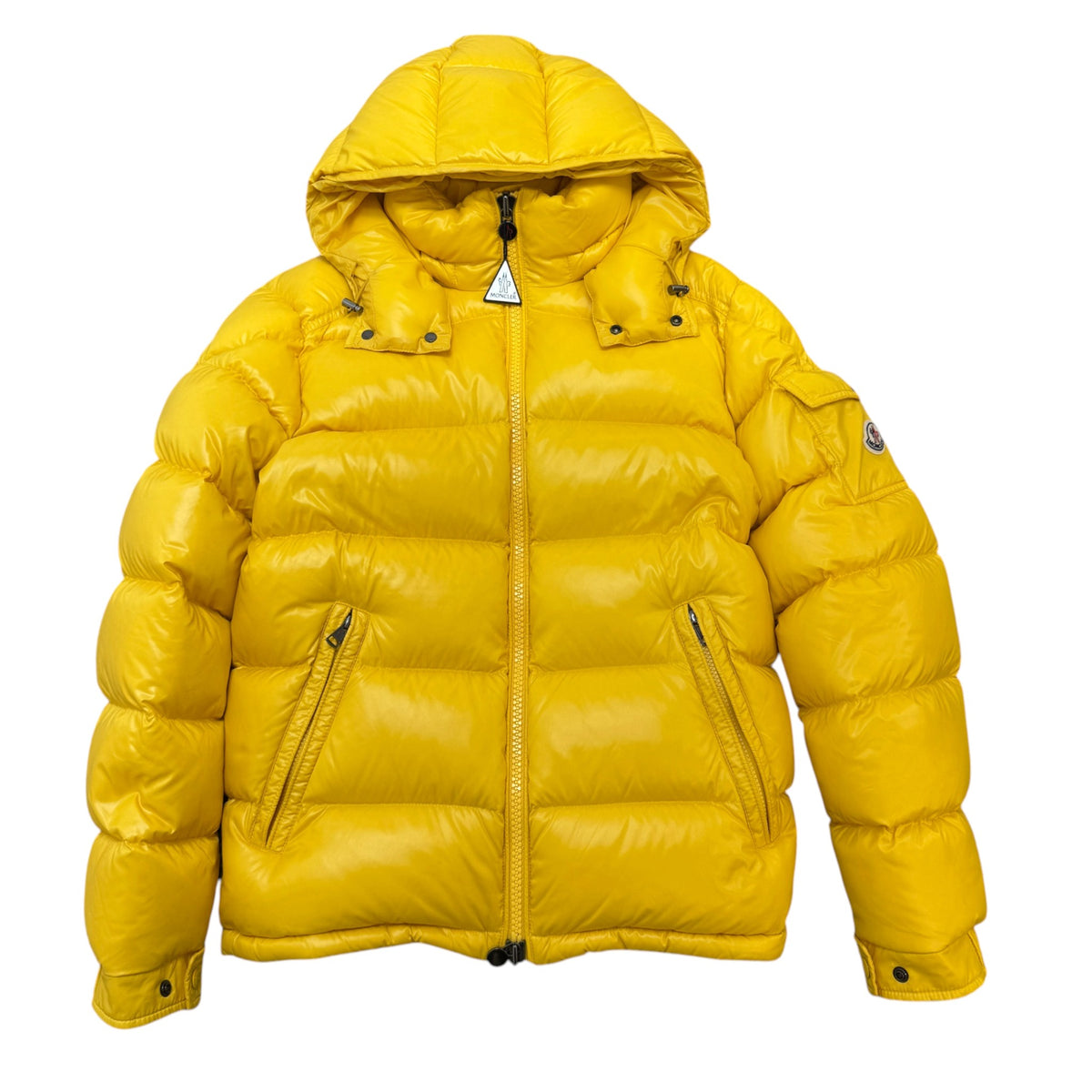 Men's Maya Down Jacket Yellow Size 3 / L - Photo 1