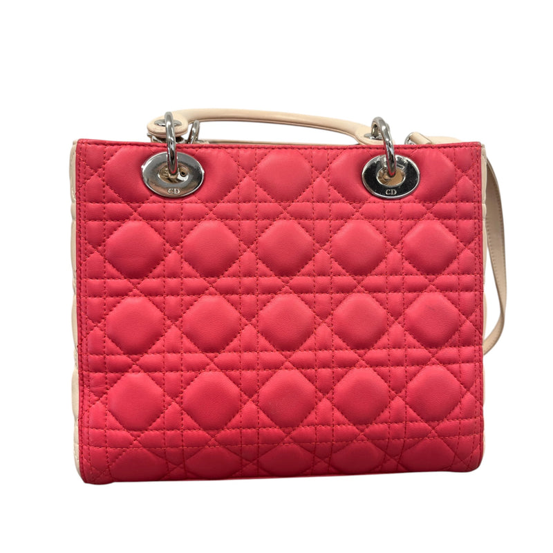 Women's Medium Lady Dior Bag Pink