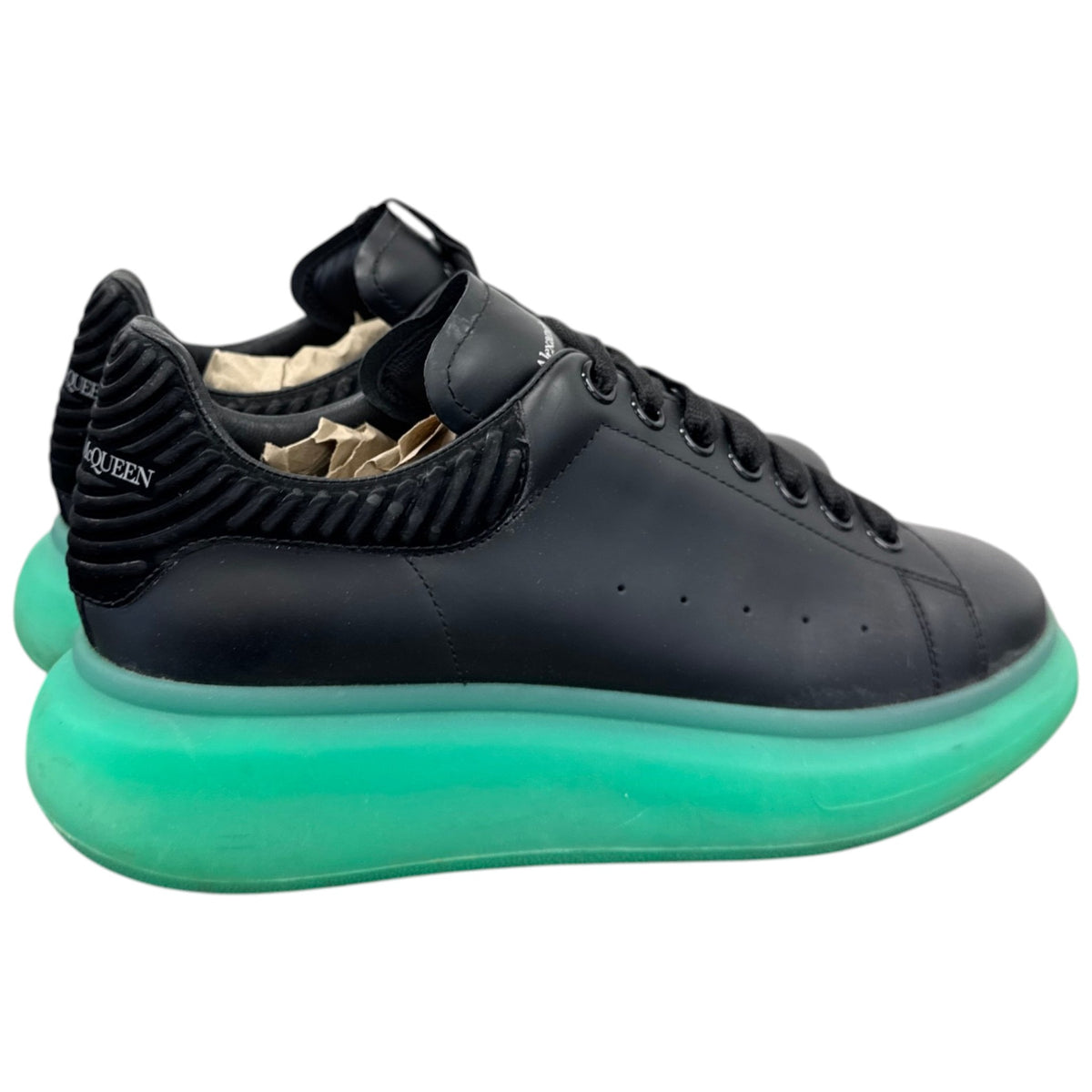 Men's Oversized Low Trainers Black Size UK 6 / EU 40 - Photo 8