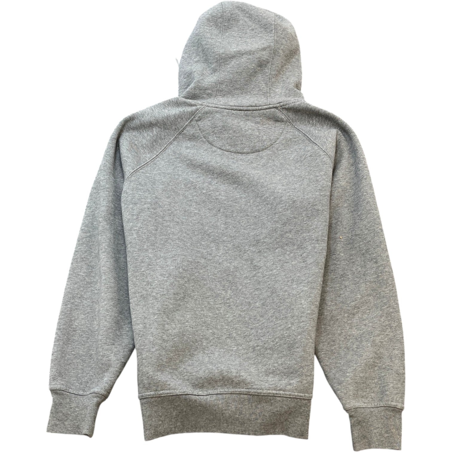 Men's Embroidered Logo Hoodie Grey Size S - Photo 2