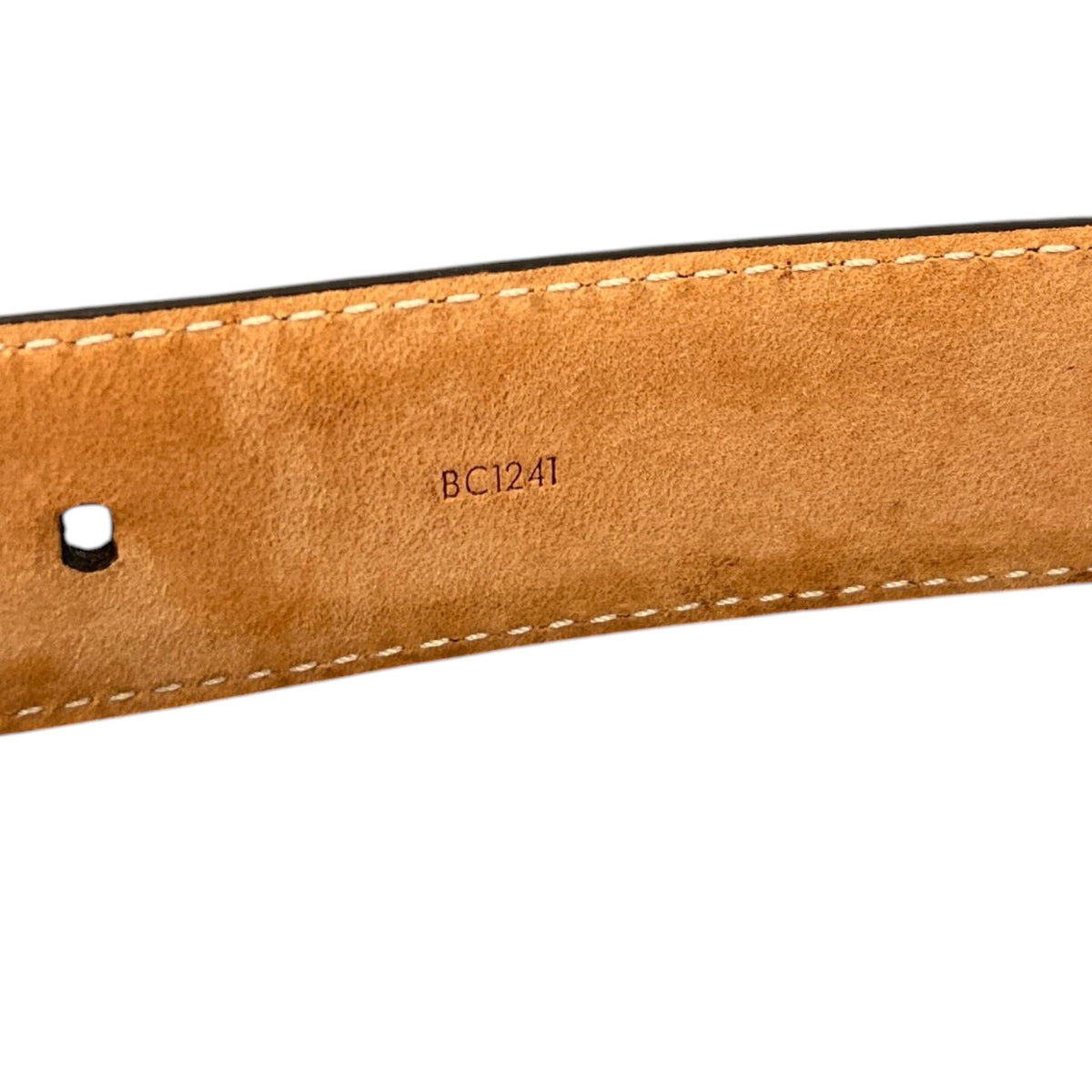 Women's Monogram Canvas Ellipse Belt Brown Size W36 - Photo 8