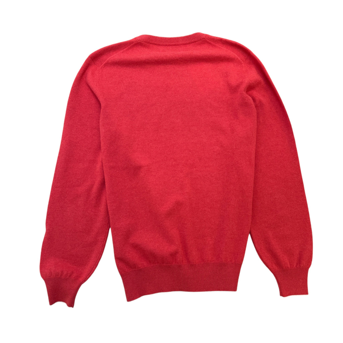 Men's Crew Neck Sweatshirt Red Size L - Photo 2
