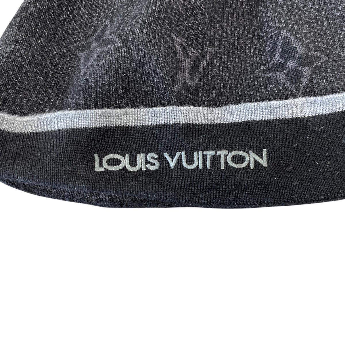 Men's My Monogram Eclipse Beanie Grey - Photo 5