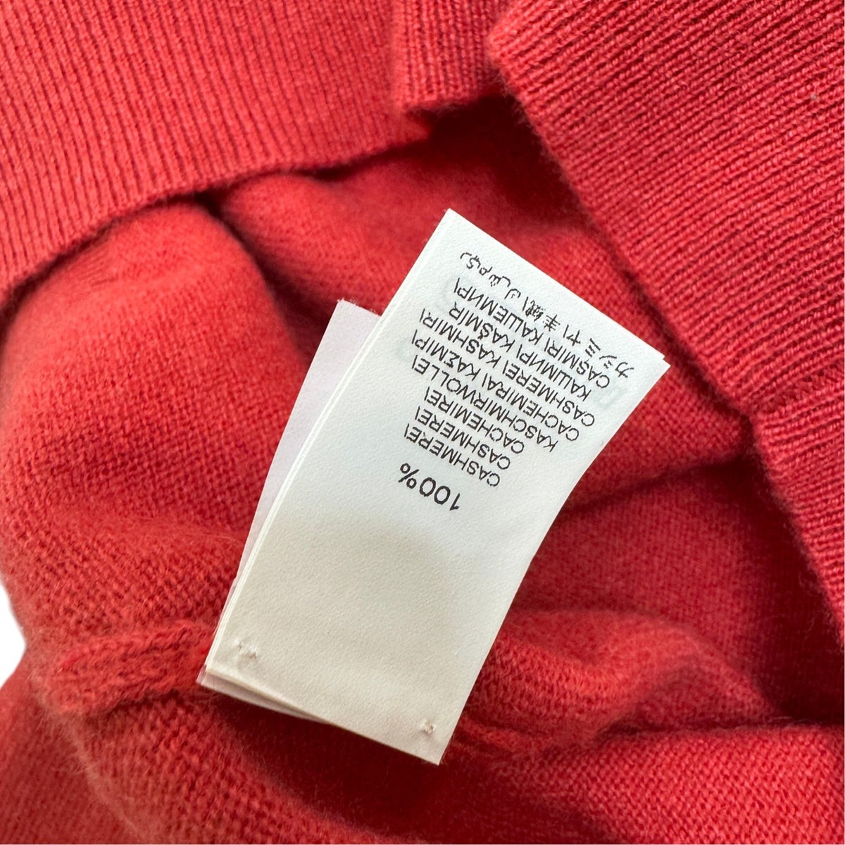 Men's Crew Neck Sweatshirt Red Size L - Photo 5