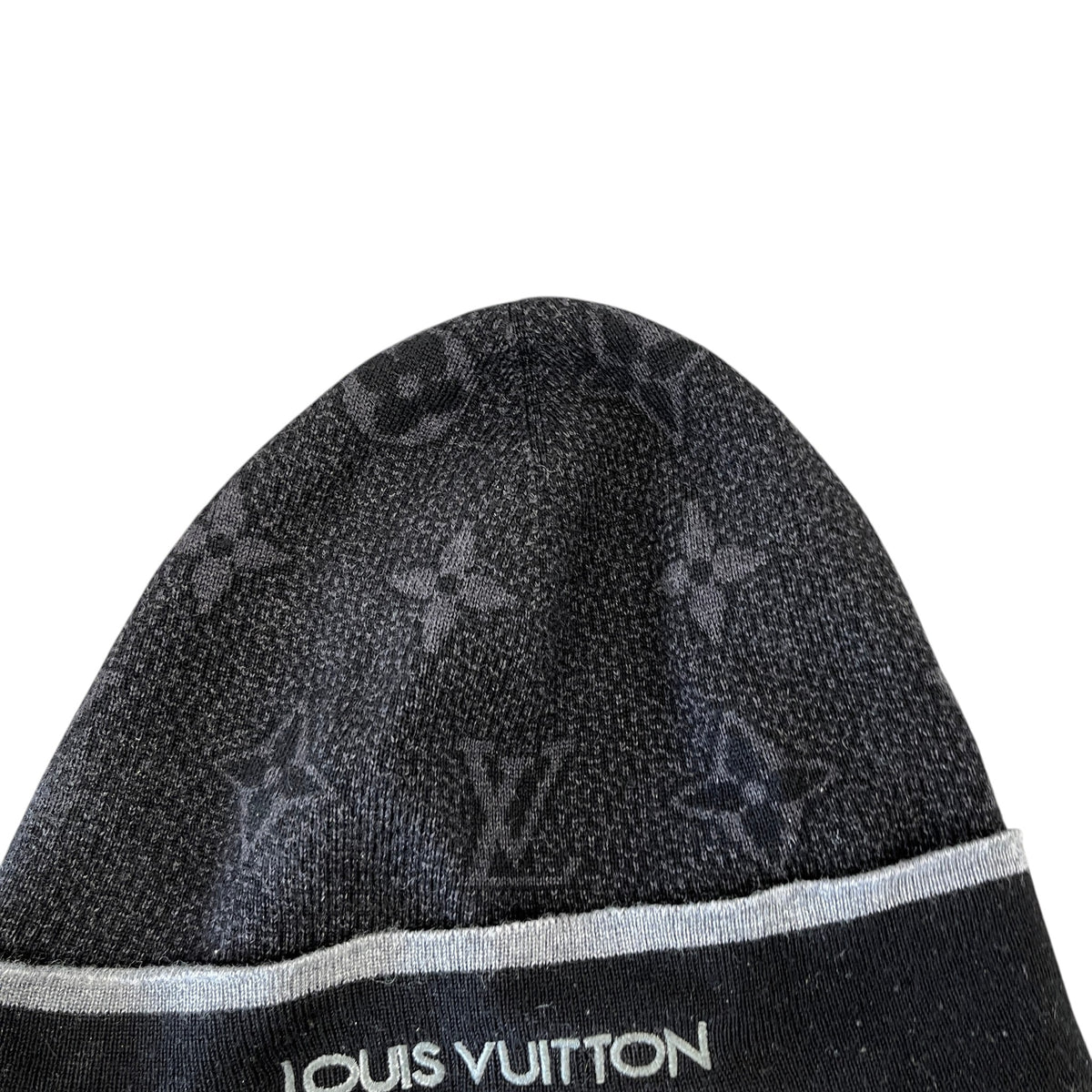 Men's My Monogram Eclipse Beanie Grey - Photo 7
