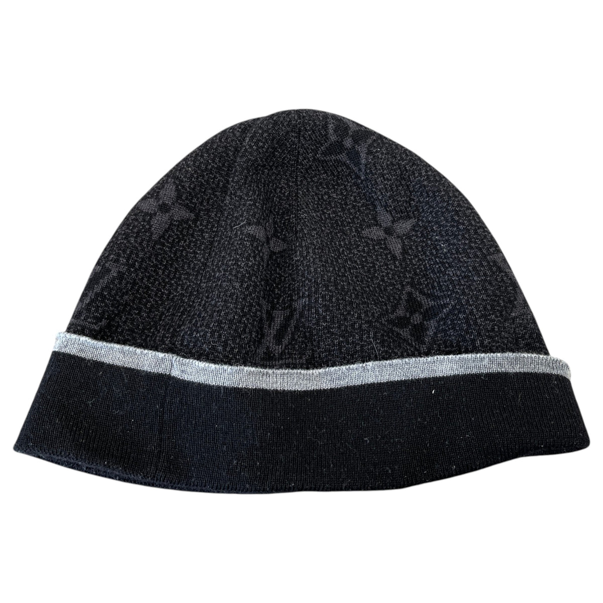 Men's My Monogram Eclipse Beanie Grey - Photo 4