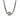 Women's Cc Logo Choker Necklace Silver