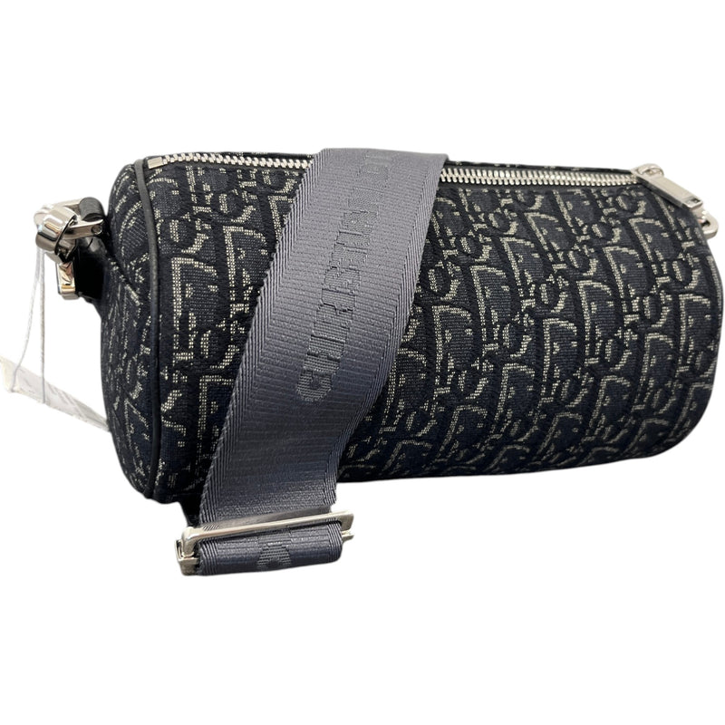 Men's Oblique Roller Bag Black