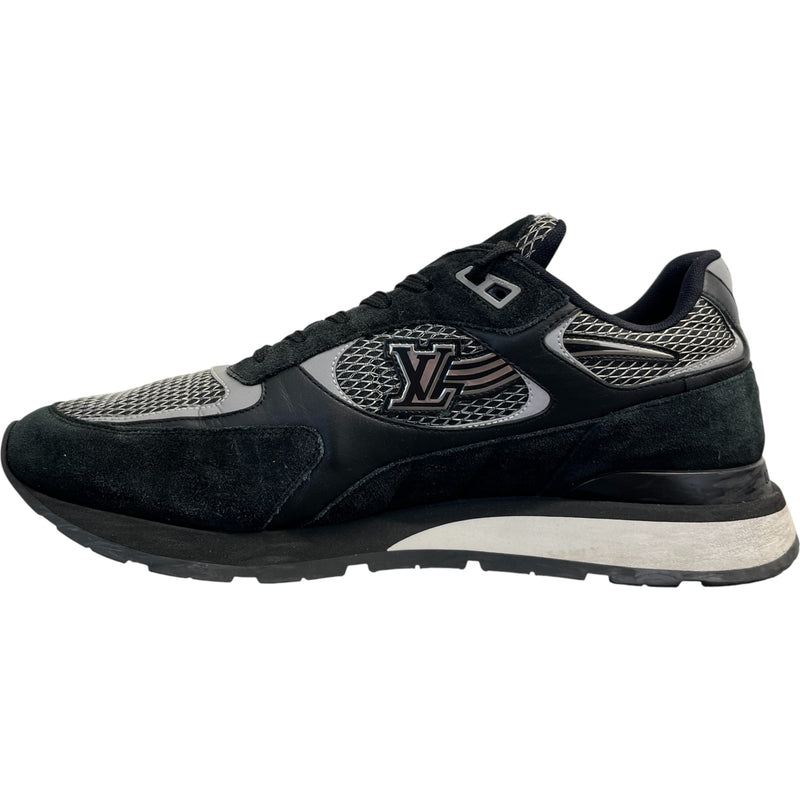 Men's Run Away Low Trainers Black Size EU 44 / UK 10
