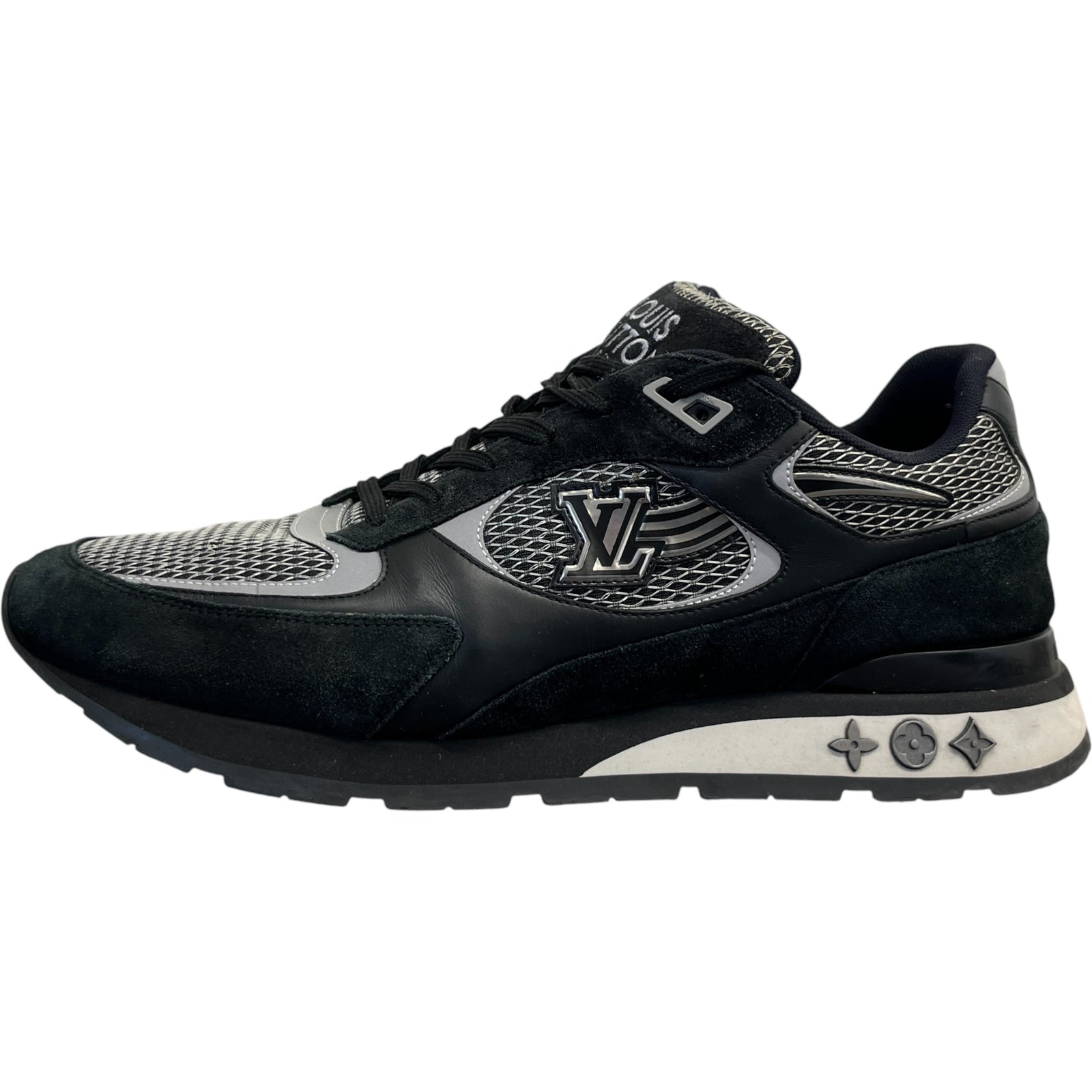 Men's Run Away Low Trainers Black Size EU 44 / UK 10 - Photo 5