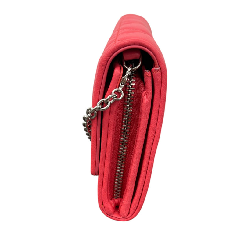 Women's Lady Dior Wallet On Chain Bag Pink