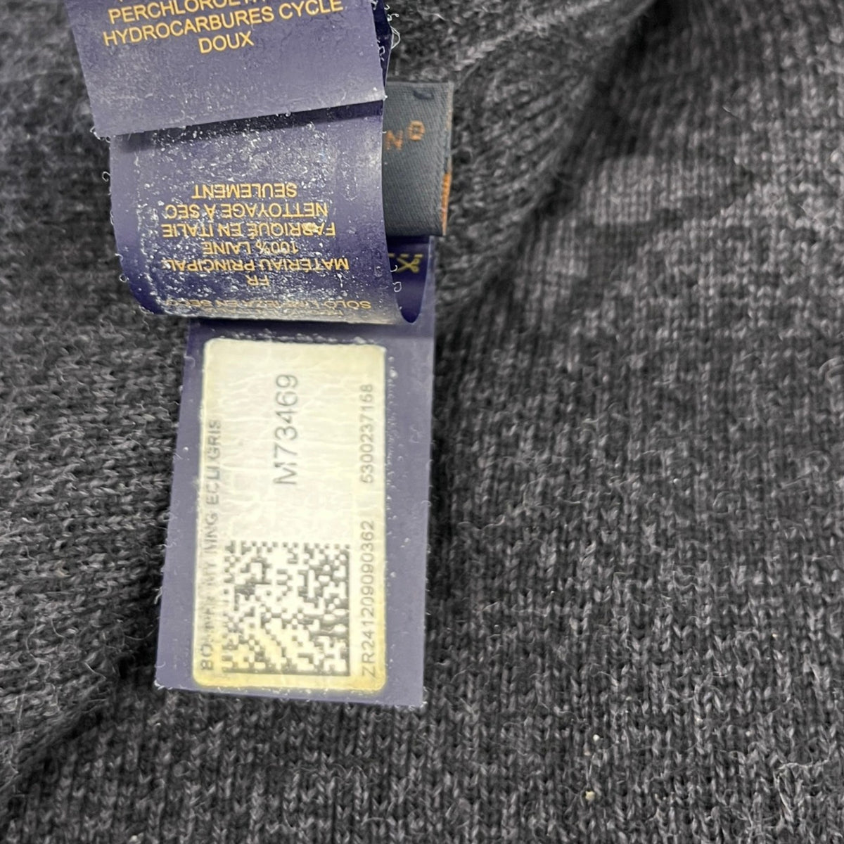 Men's My Monogram Eclipse Beanie Grey - Photo 9