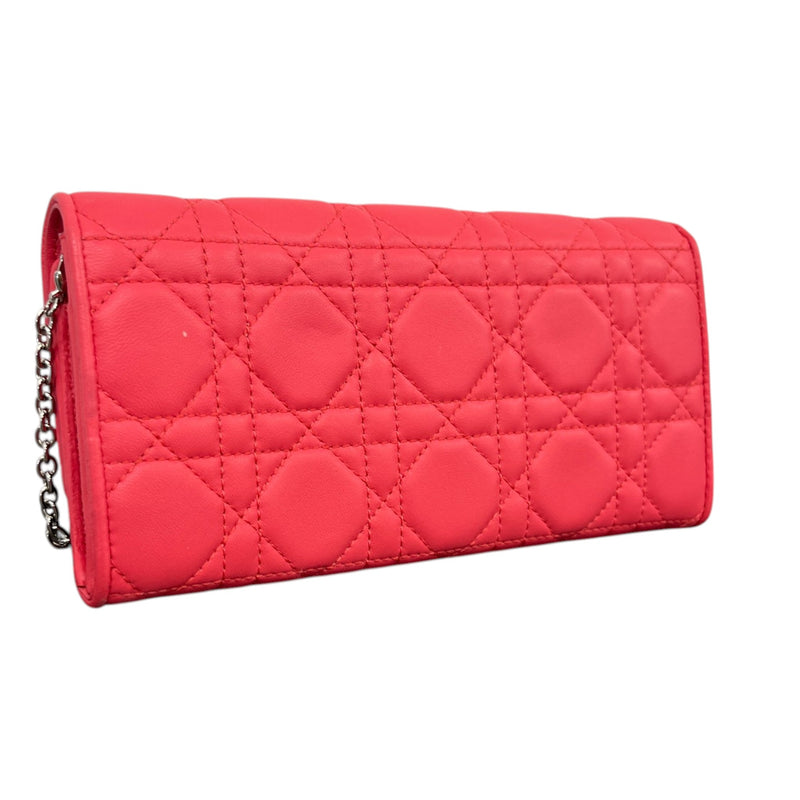 Women's Lady Dior Wallet On Chain Bag Pink