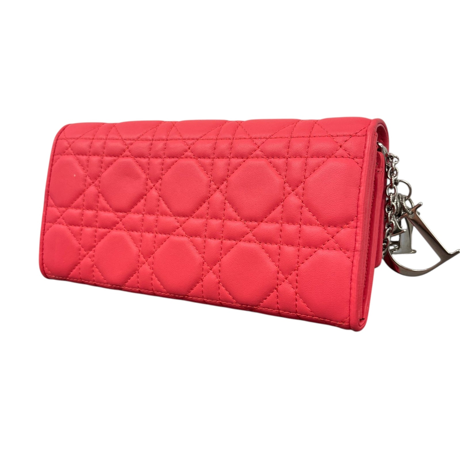 Women's Lady Dior Wallet On Chain Bag Pink - Photo 8