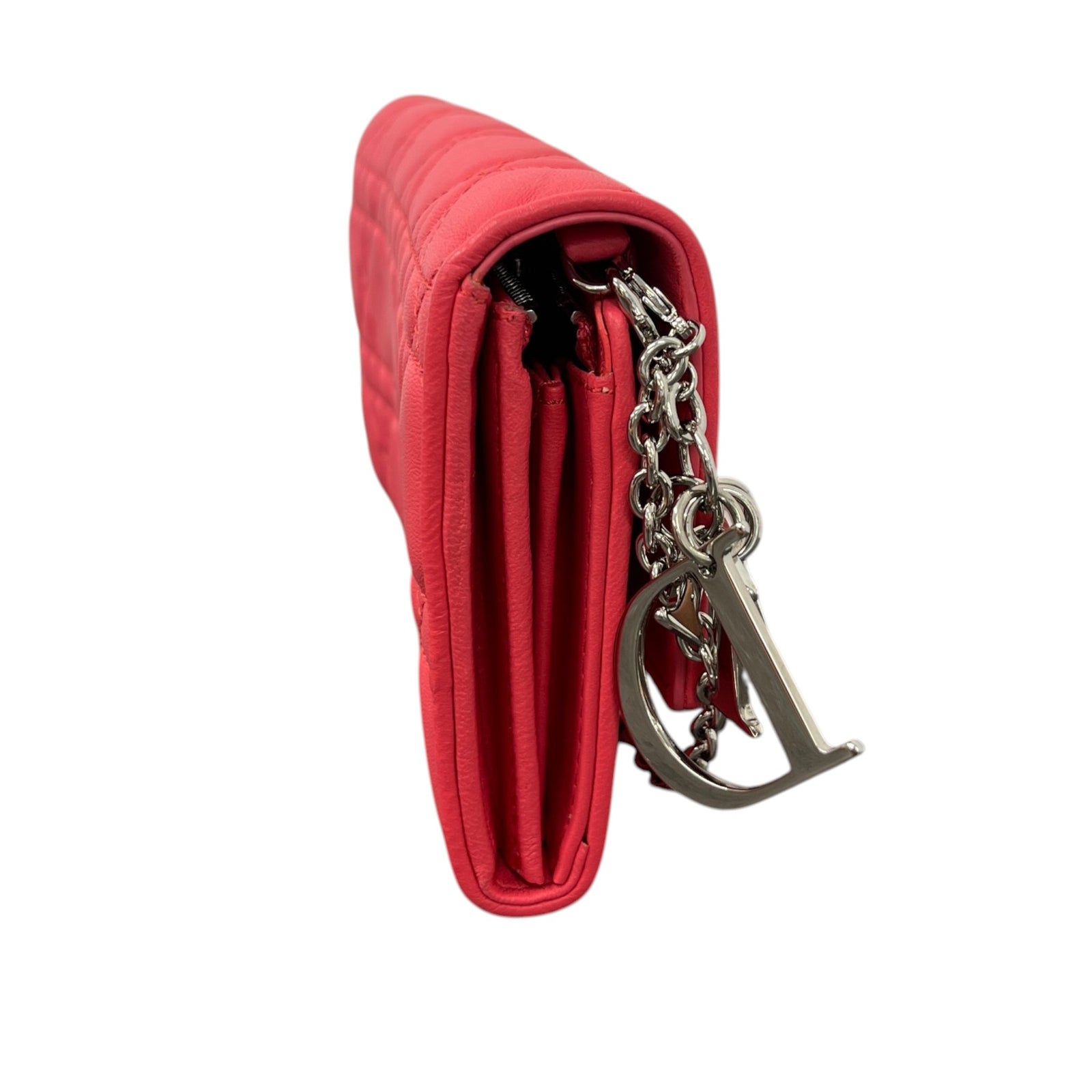 Women's Lady Dior Wallet On Chain Bag Pink - Photo 6