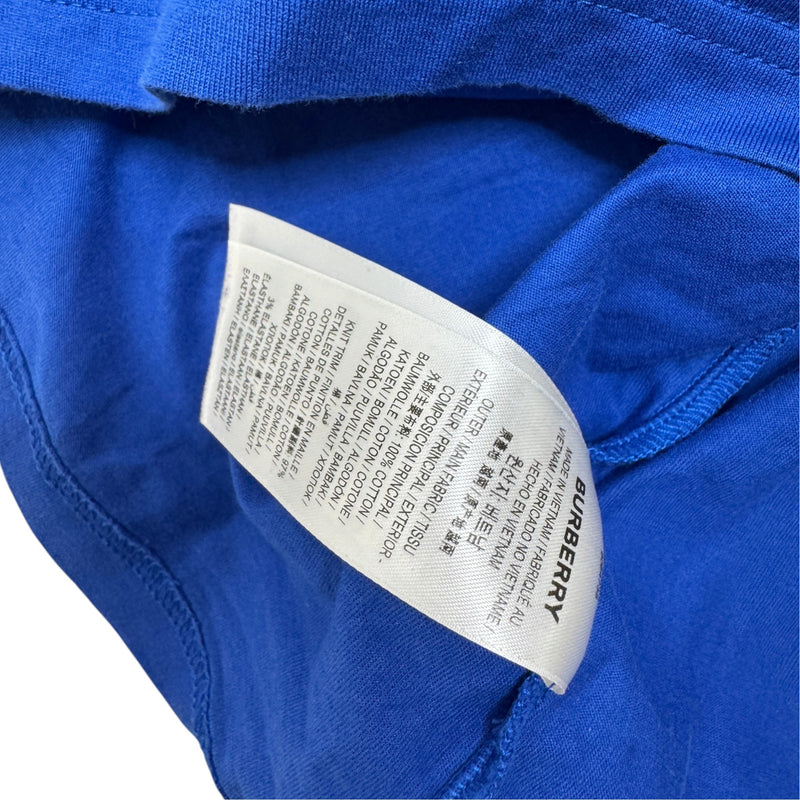 Men's Horseferry Logo Print T-Shirt Blue Size L
