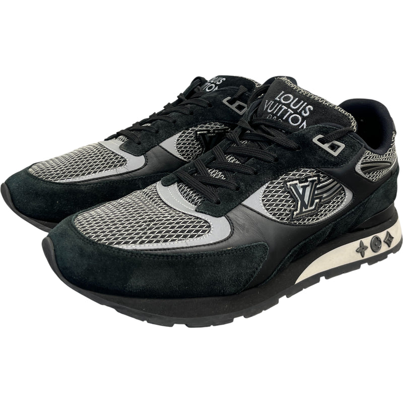 Men's Run Away Low Trainers Black Size EU 44 / UK 10