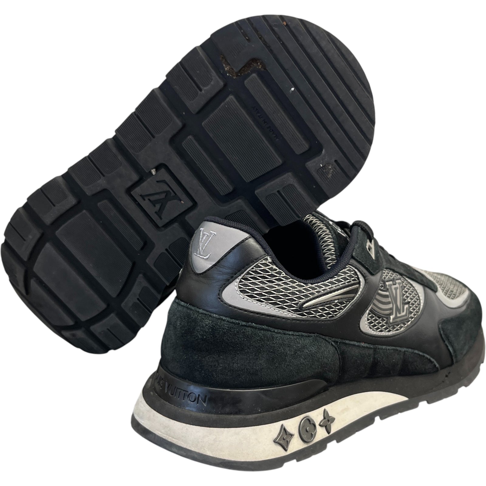 Men's Run Away Low Trainers Black Size EU 44 / UK 10 - Photo 10