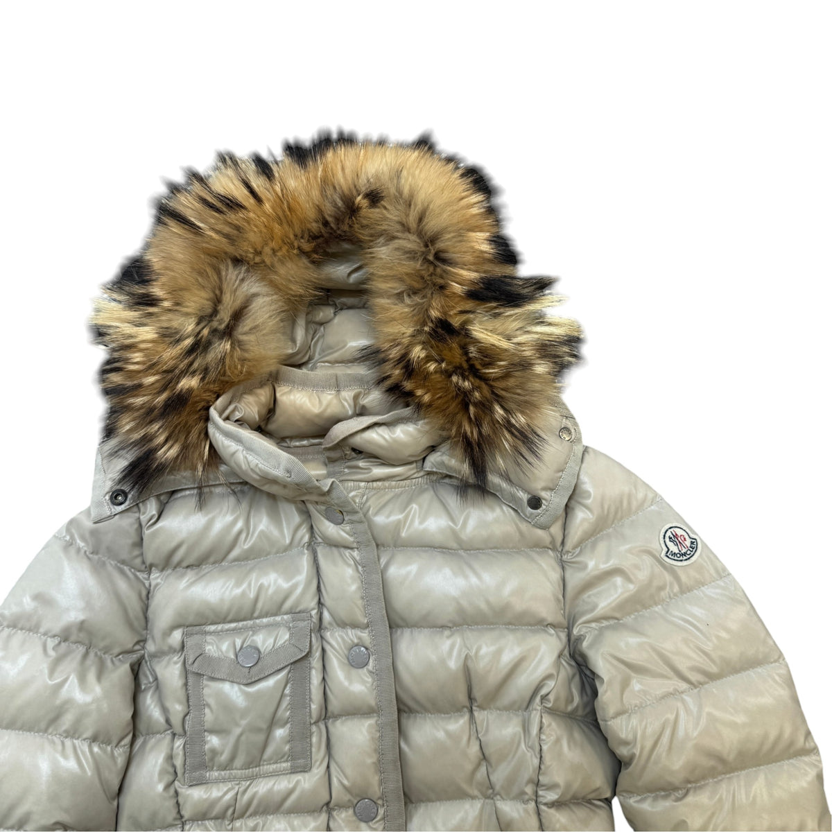 Women's Armoise Down Jacket Beige Size 0 / UK 8 - Photo 3