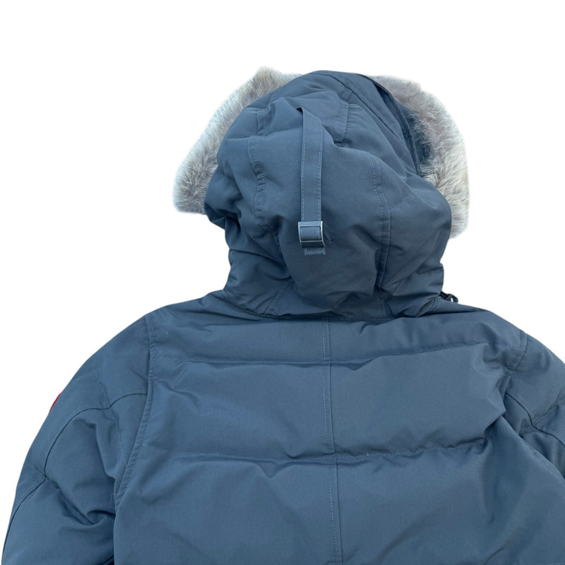 Men's Carson Parka Graphite Down Jacket Grey Size XS