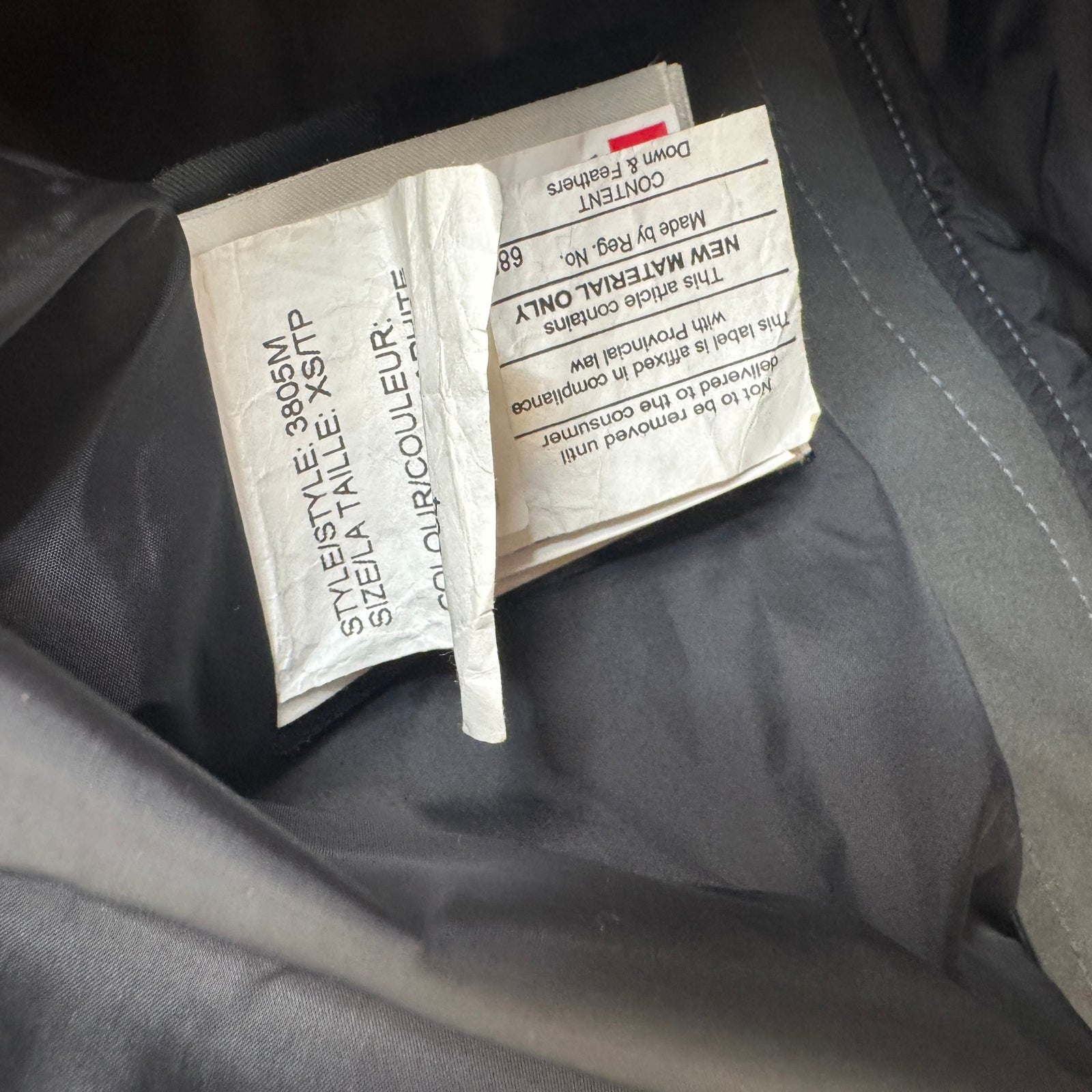 Men's Carson Parka Graphite Down Jacket Grey Size XS - Photo 7