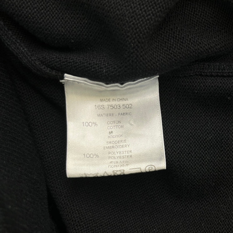 Men's Star Patch Jumper Black Size M