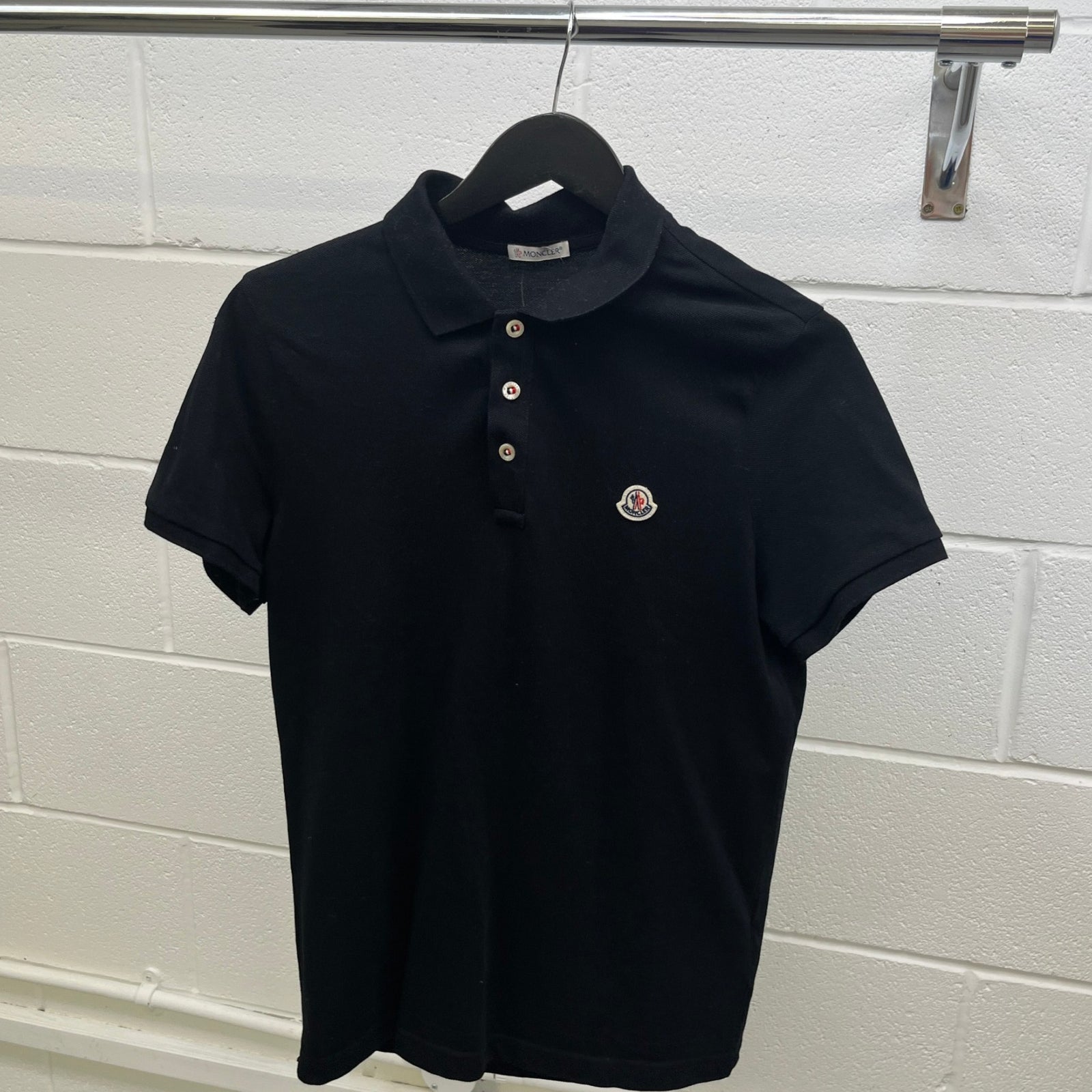 Men's Maglia Polo Shirt Black Size M - Photo 8