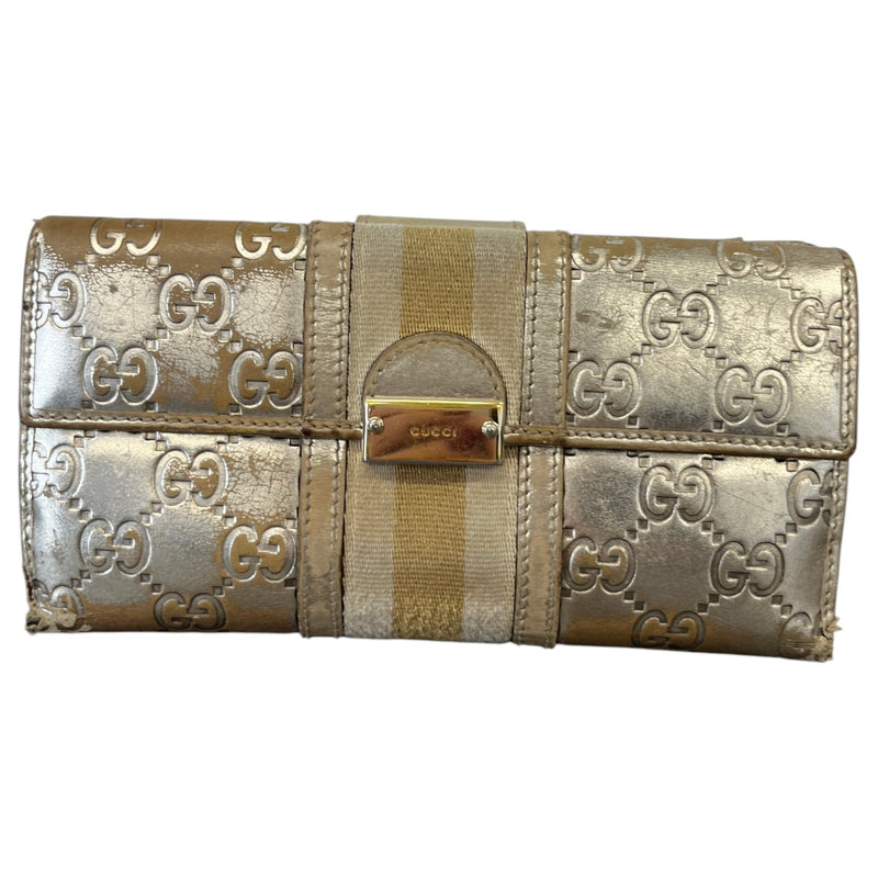 Women's GG Supreme Purse Gold