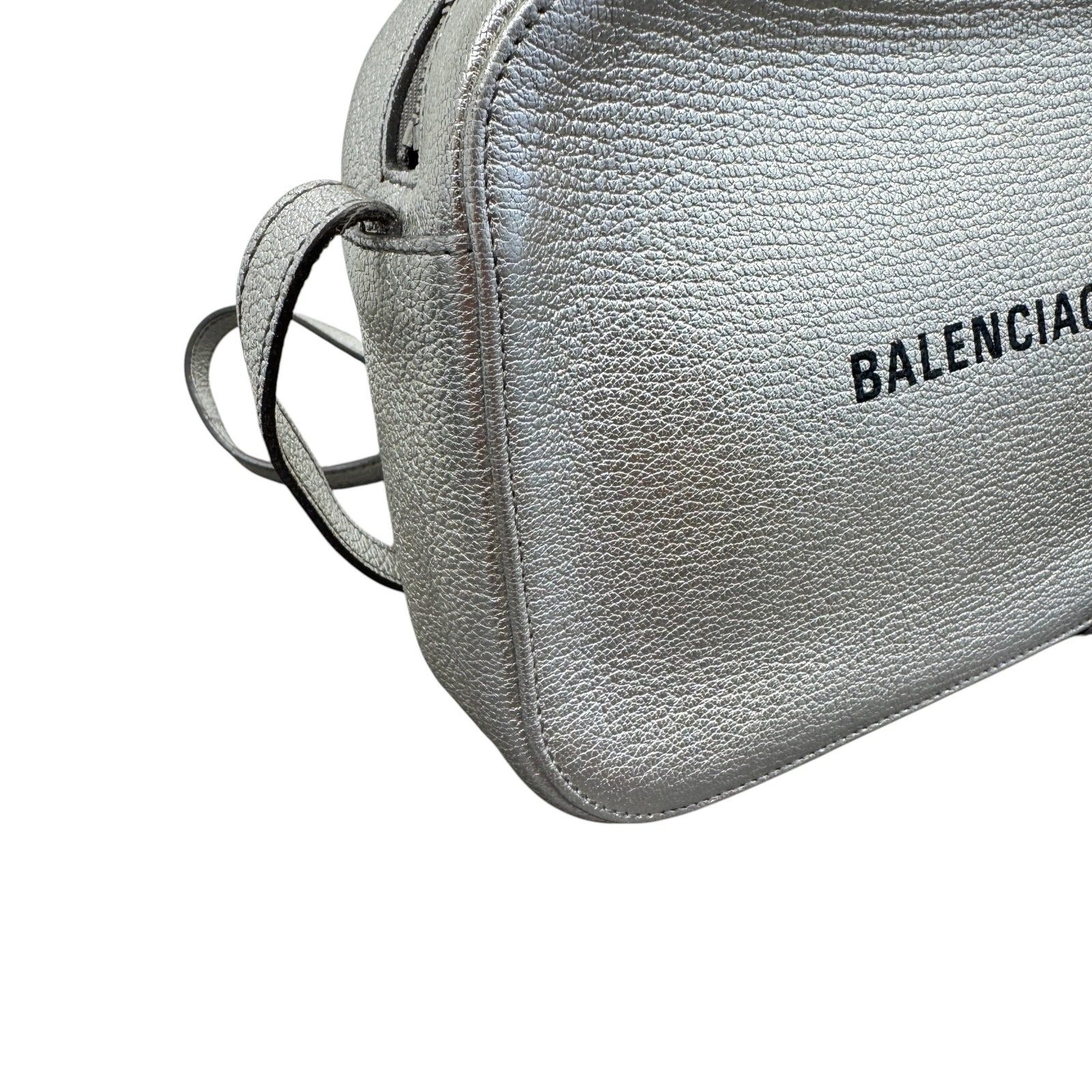 Women's Logo Print Camera Bag Silver - Photo 6