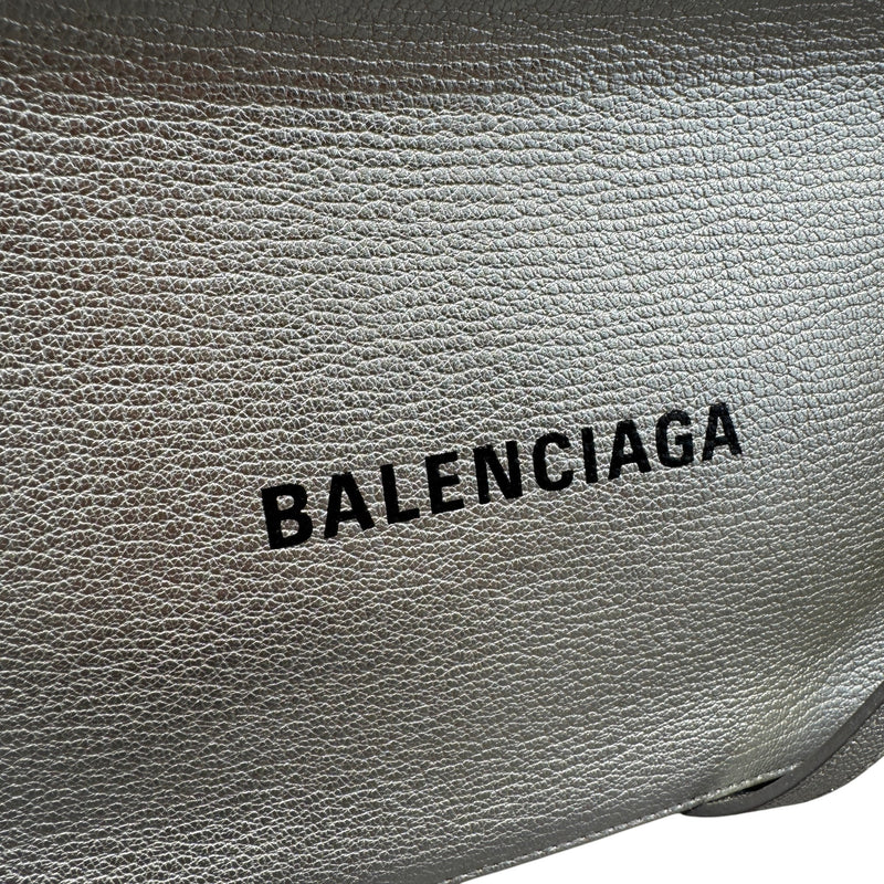 Women's Logo Print Camera Bag Silver