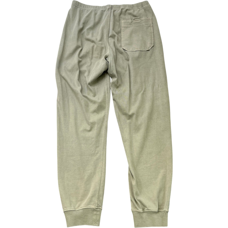 Men's Applique Logo Joggers Green Size S