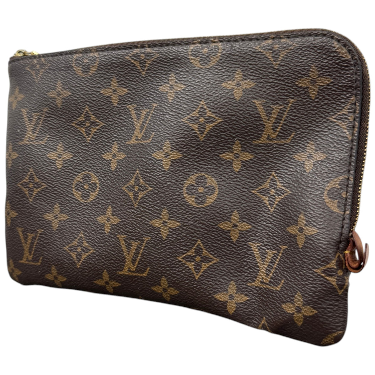 Women's Monogram Etui Voyage PM Clutch Brown - Photo 4