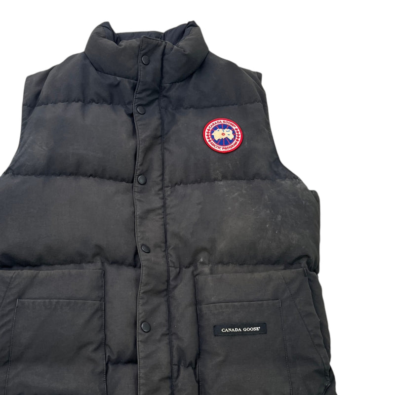 Men's Freestyle Crew Gilet Black Size S
