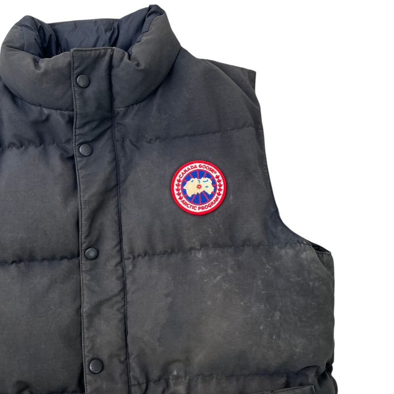 Men's Freestyle Crew Gilet Black Size S