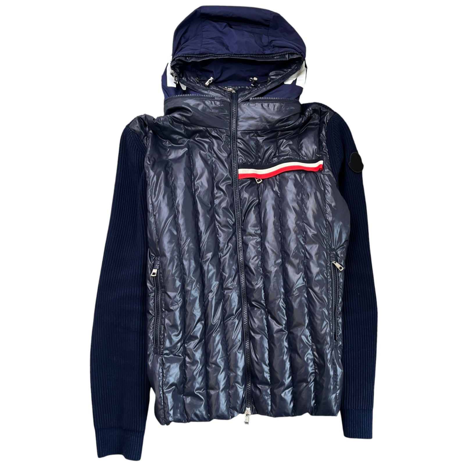 Men's Maglia Tricot Cardigan Jacket Navy Size S - Photo 1