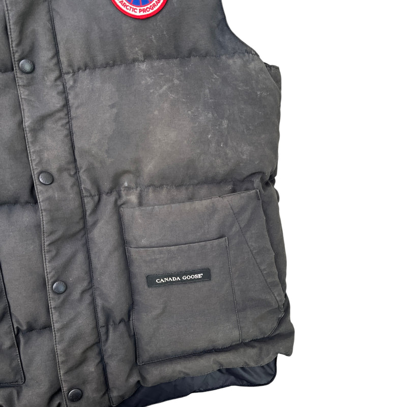 Men's Freestyle Crew Gilet Black Size S