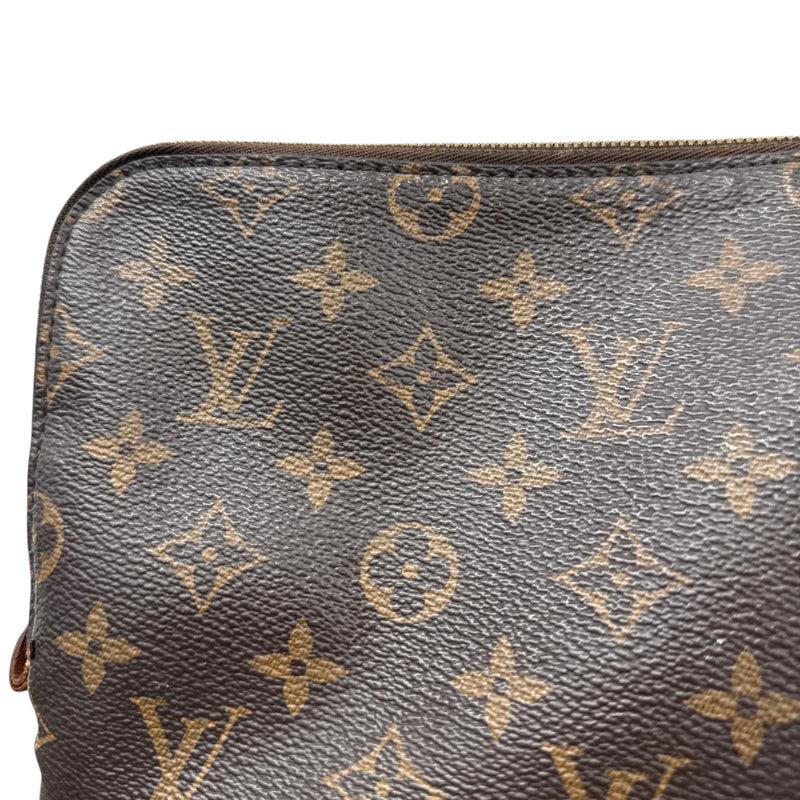 Women's Monogram Etui Voyage PM Clutch Brown