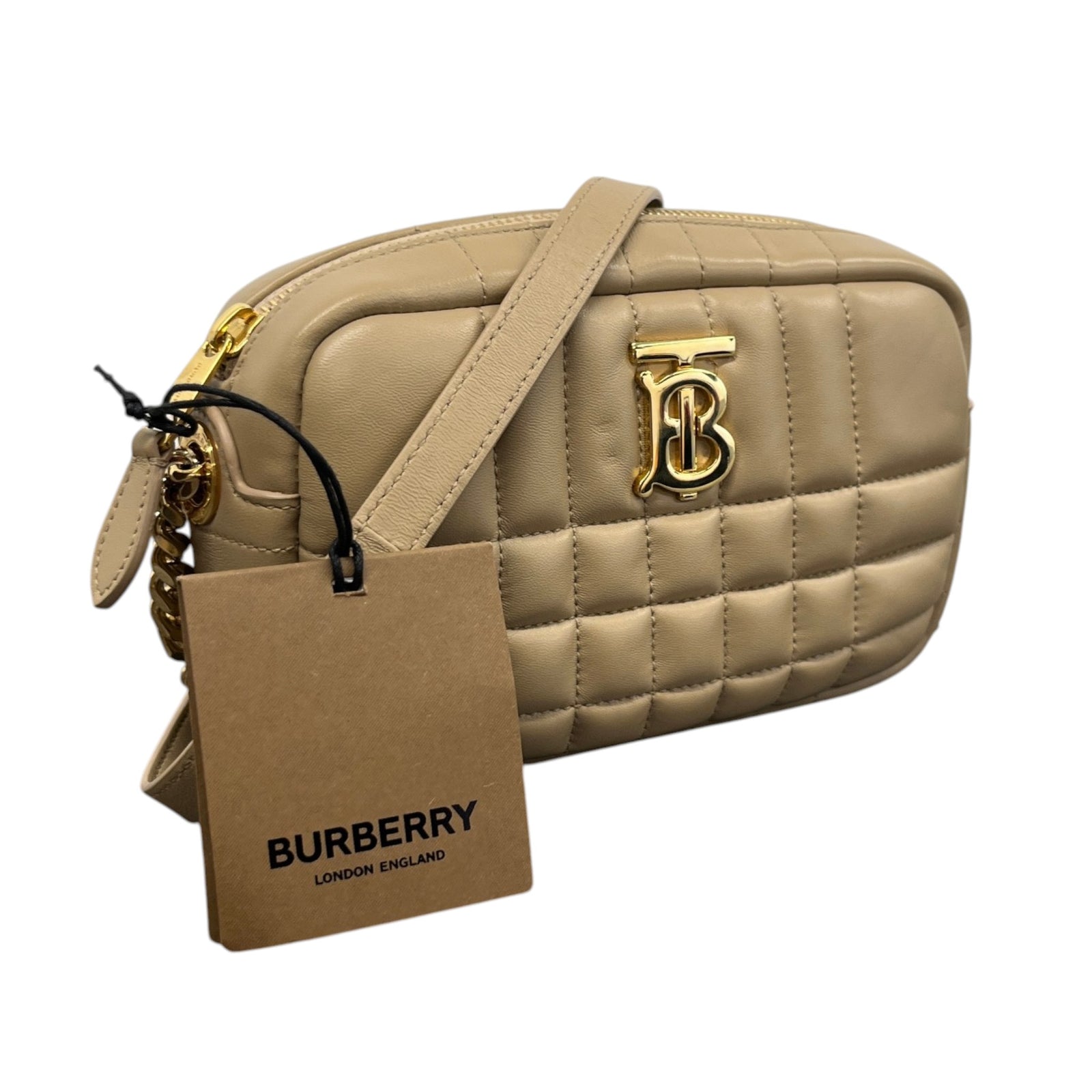 Burberry Women's Lola Camera Bag Beige - Photo 4