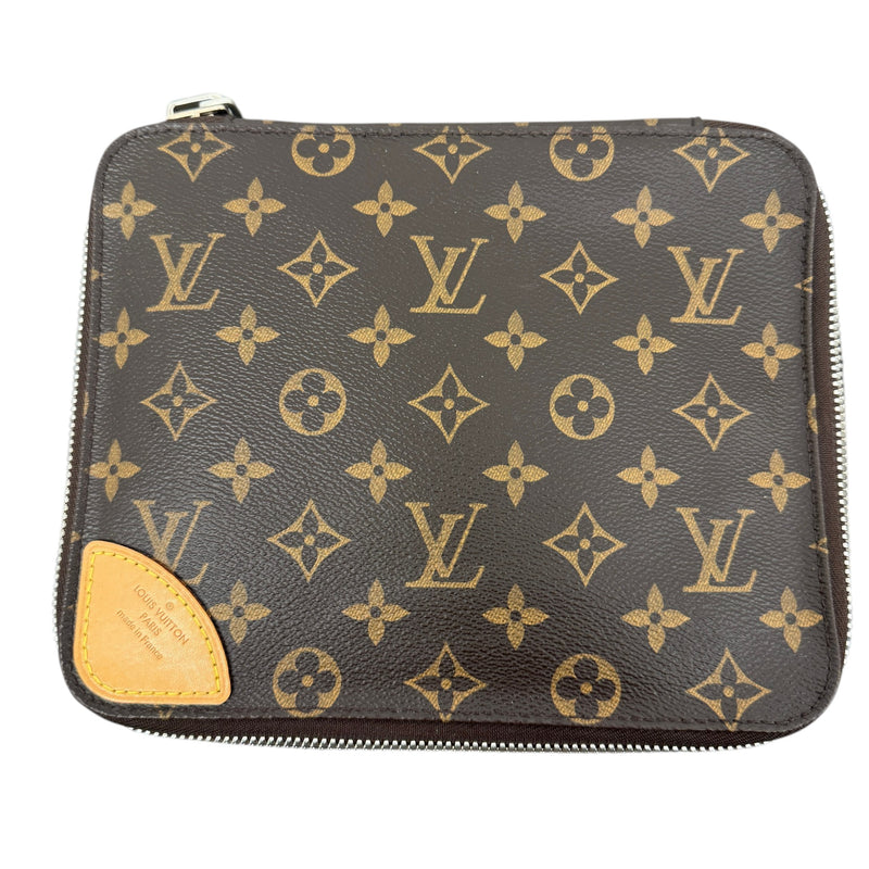Women's Monogram Horizon Pouch Brown