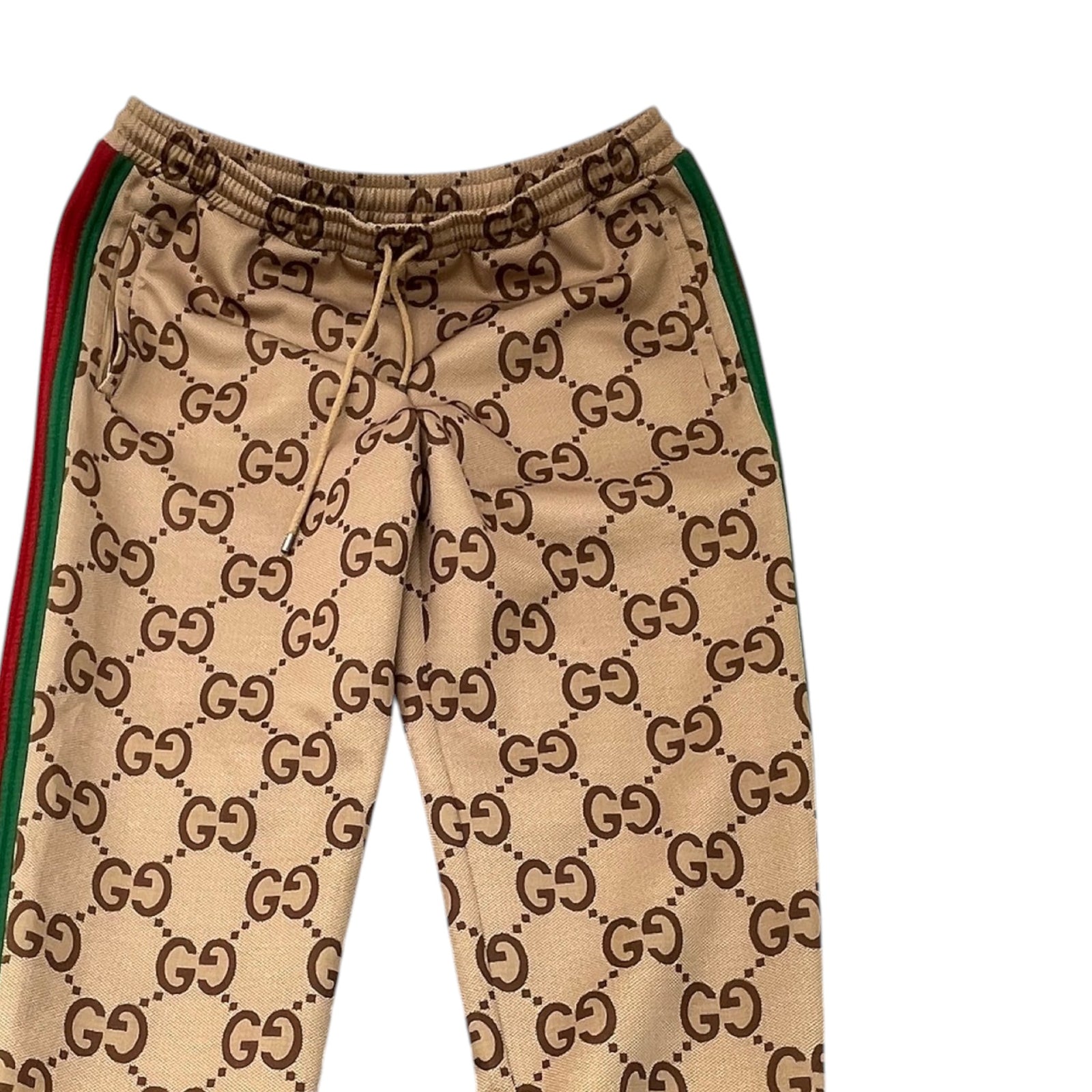 Men's GG Supreme Web Joggers Brown Size XXXL / W40 - Photo 3