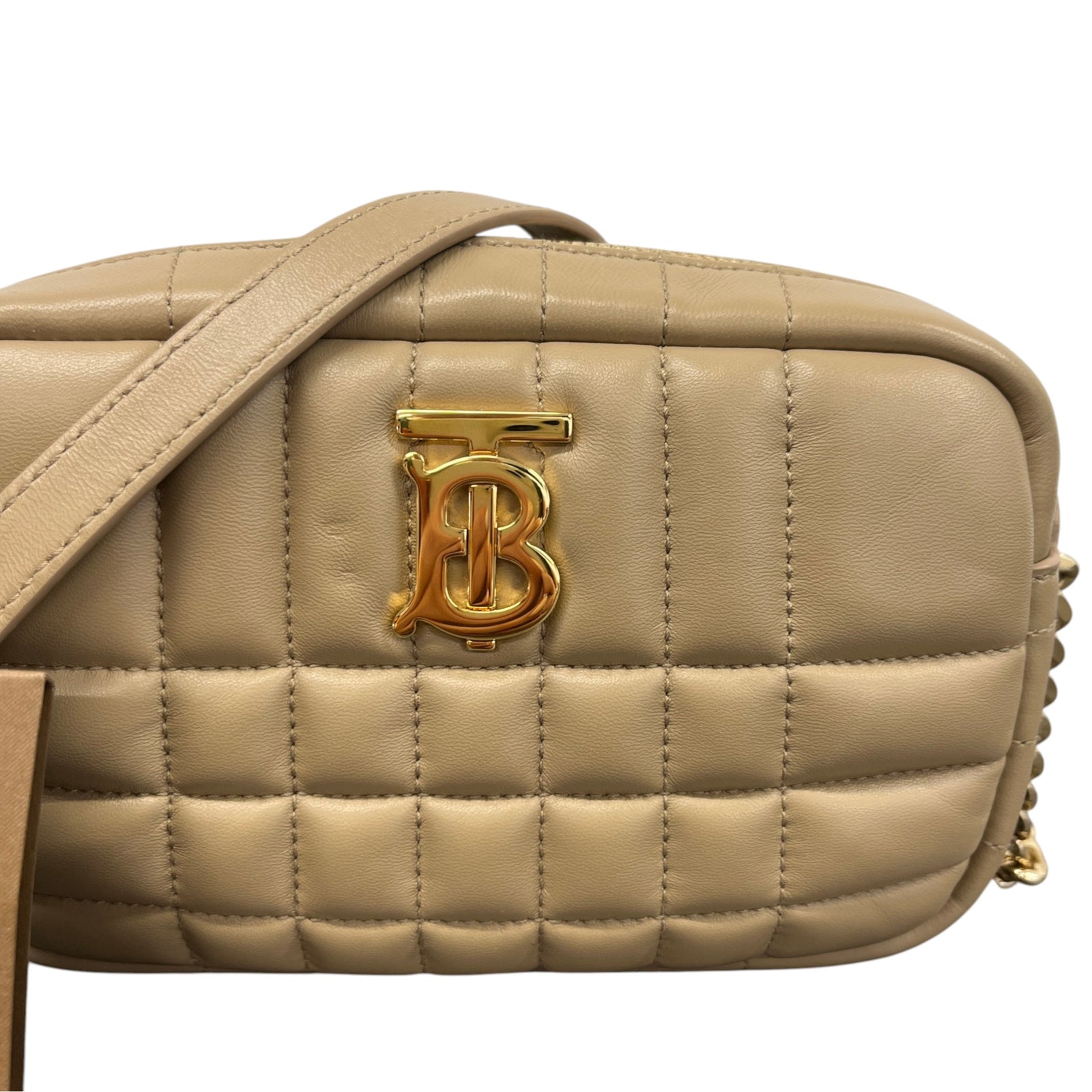 Burberry Women's Lola Camera Bag Beige - Photo 11