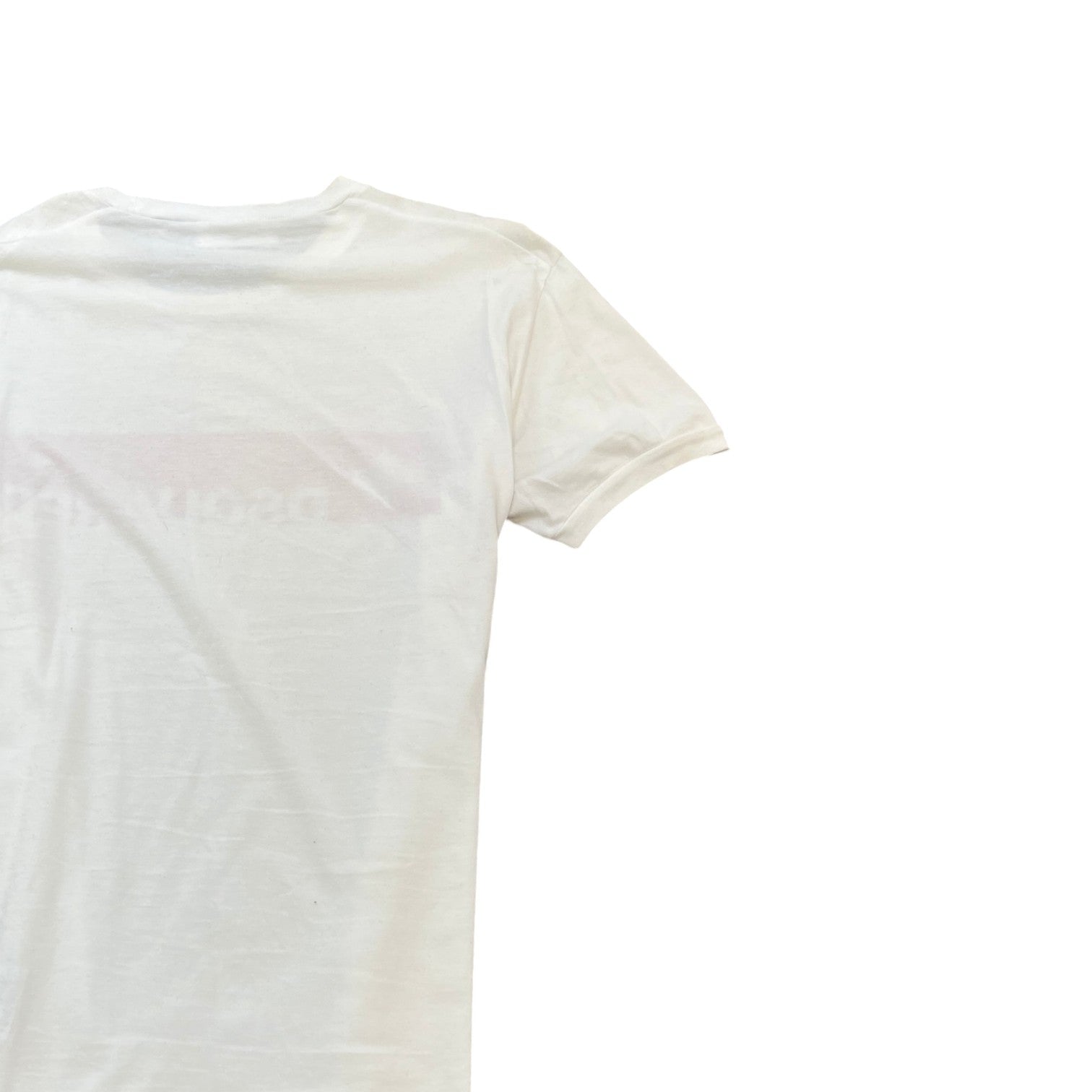 Men's Logo Print T-Shirt White Size M - Photo 4